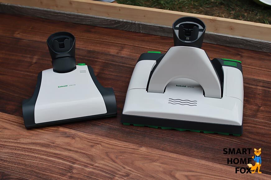 Die beiden Aufsätze nebeneinander: EBB100 und SPB100